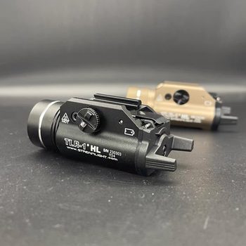 Tactical Source Factory Dedicated Hiking Tlr-1 Stream Light Hanging Flashlight Outdoor Strong Light Flashing Led Lighting