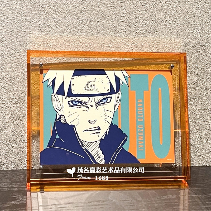 Acrylic Picture Frame, Colorful Acrylic Photo Frame, Table Version Picture Frame, Photo Wall Decoration Photo Frame, Colorful Puzzle Frame