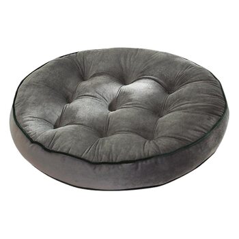 Modern Simple Japanese Style Thickened Tatami Futon Round Cushion Dutch Velvet Solid Color Bed and Breakfast Bay Window Cushion Wholesale