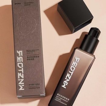 Fatini Soft Gauze Setting Liquid Foundation Is Waterproof, Sweat-Proof and Smudge-Proof, Long-Lasting Concealer That Does Not Remove Makeup