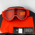 002-red frame-amber sheet [set/including mirror bag and carton] [with logo]