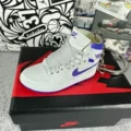 51.purple white + box