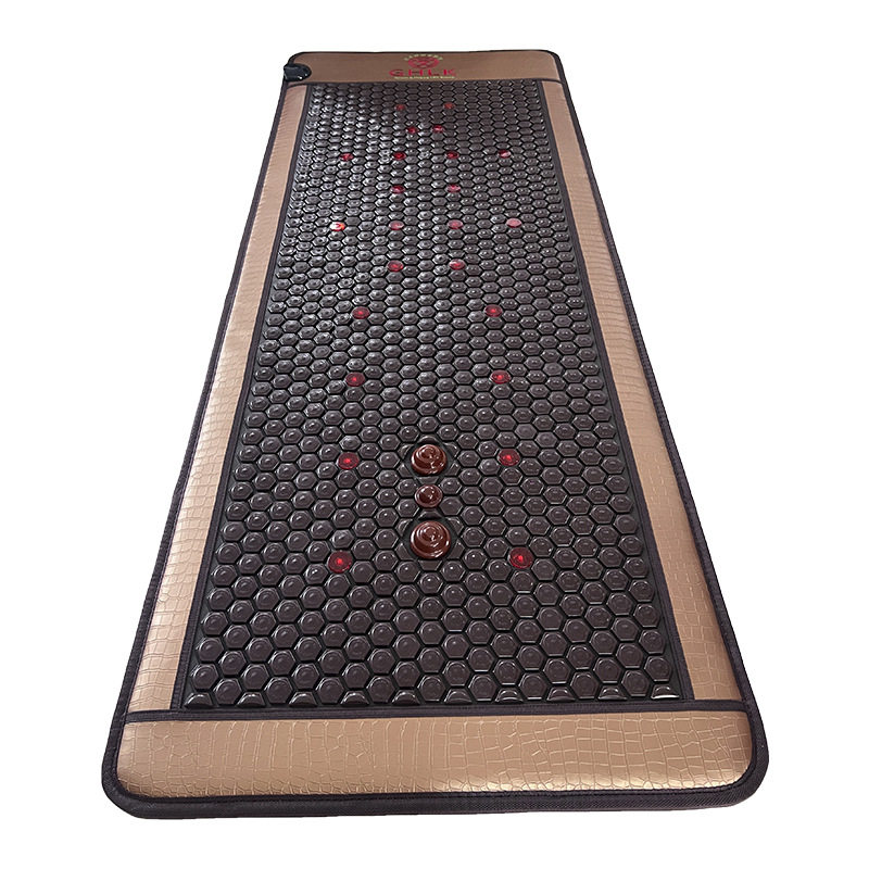 Tourmaline Loess Ball Warm Compress Mattress to Expel Moisture and Cold, Jade Heated Health Mattress, Graphene Stone Mattress