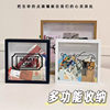 Cross-border Travel Ticket Storage Ticket Storage Box Travel Record Photo Frame Postcard Collection Commemorative Photo Frame Storage