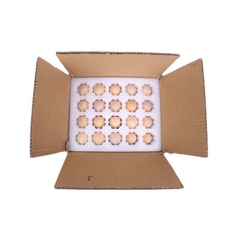 Epe Pearl Cotton Egg Tray for 20 Eggs, Suitable for Packaging and Lining, Safe, Shockproof, and Resistant to Drops and Seismic Events