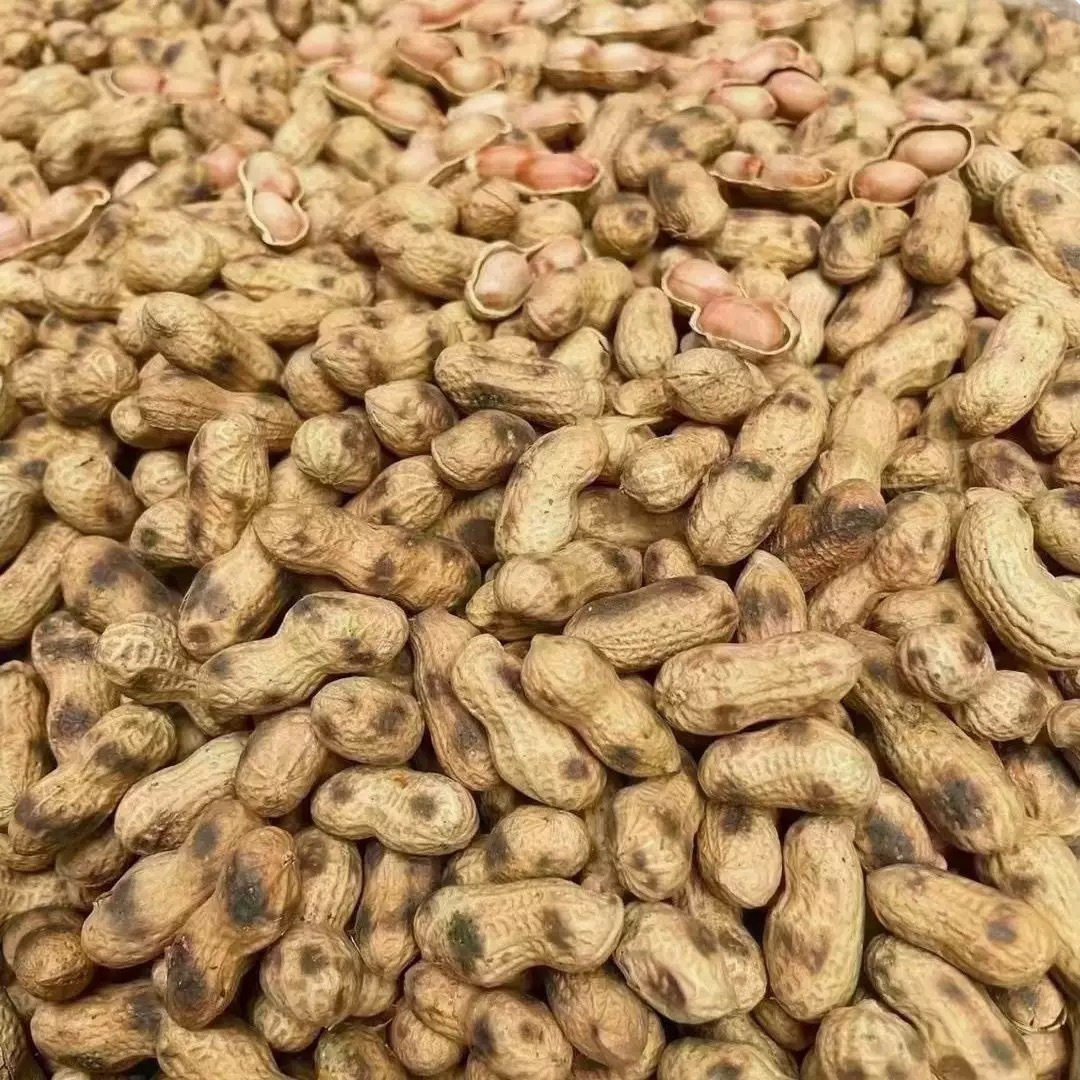 Original Farm-Style Iron Pan Roasted Peanuts, Firewood Roasted Peanuts, Roasted Nuts Snacks