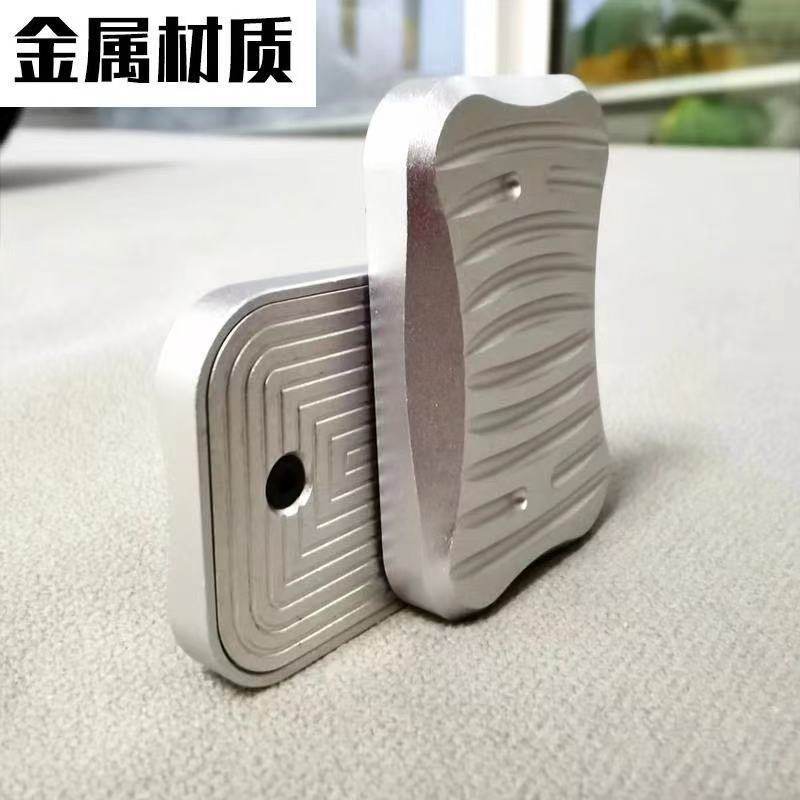 Edc Stress Relief Toy Sword Mark Unlimited Push Card Alloy Fingertip Black Technology Fingertip Spinner Snap Coin Stress Relief Magic