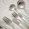 Japanese-style Hammer Pattern Fog Noodles Western-style Tableware Knife and Fork suit Knife and Fork Spoon Snwere Tea Spoon Steak Knife and Fork Spoon Spoon Spoon