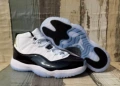 Aj11 high top-white black gold