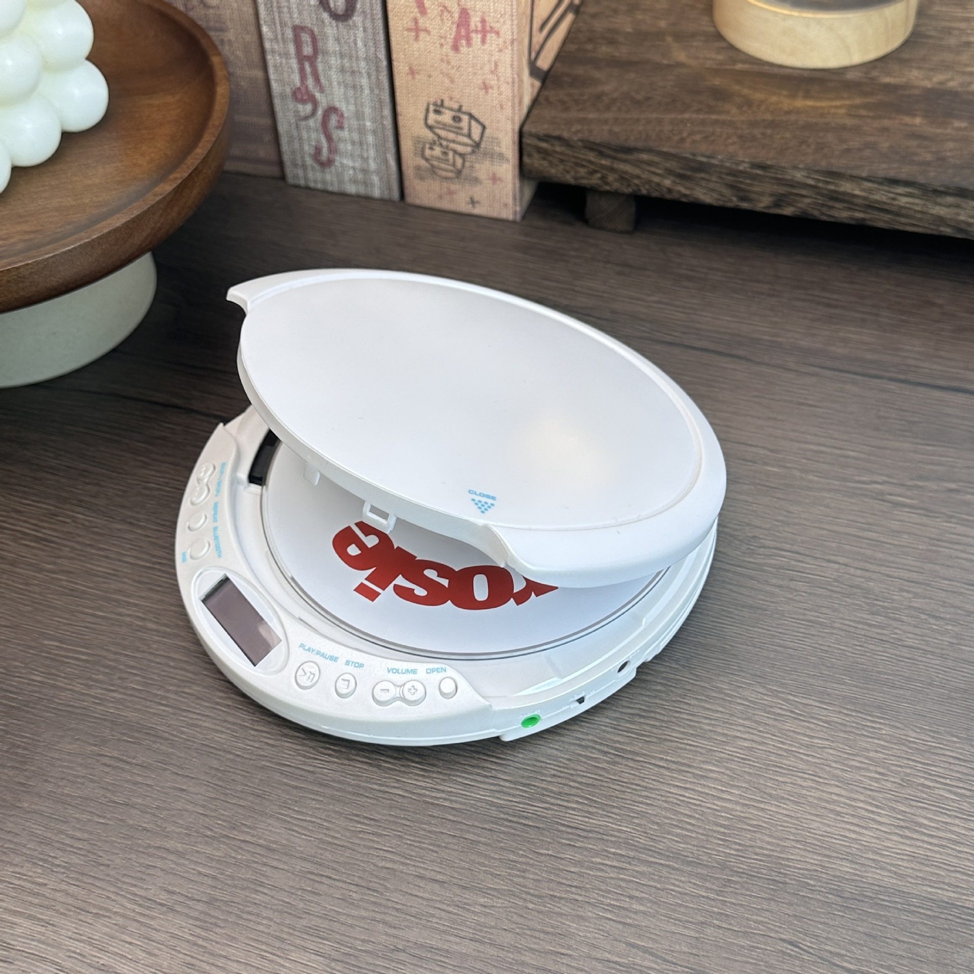 Cross-Border Popular Walkman Cd Player Portable Album Music Reading English Learning Machine Shockproof Support One Piece