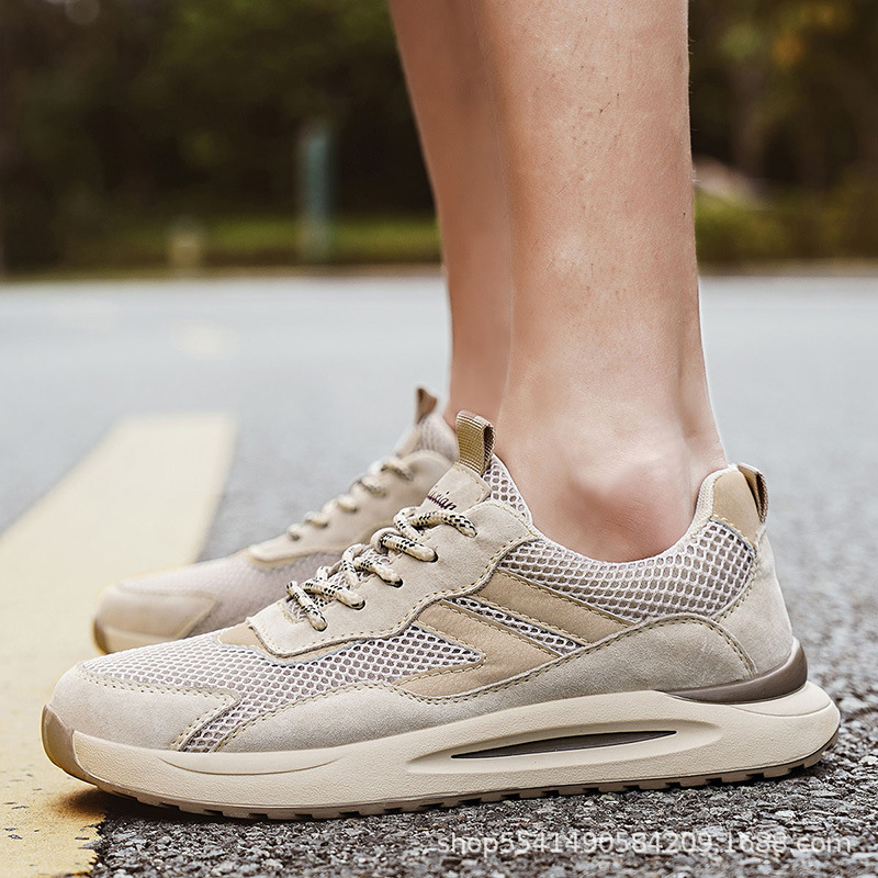 Giày Thể Thao Nam Chất Liệu Vải Lưới Big Size Ngoại Cỡ Thoáng Khí Hàng Mùa Hè