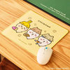 Giika Wow Mouse Pad Cartoon Cute chiikawa Usaki Small Eight Thickened Non-Slip Mouse Office Desk Pad