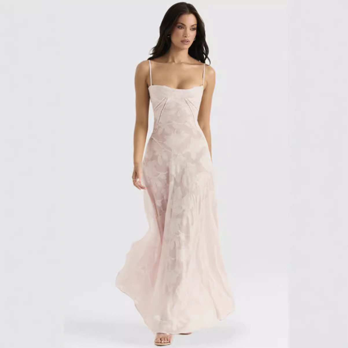 Lace Cami Dress French Style Tie Detail Casual Wear Perfect for Autumn Vacations Wholesale Available