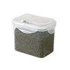 Kitchen Storage Sealed Tank Moisture-proof Grain Tank Transparent Refrigerator Finishing Green Soybean Storage Box Home Gift