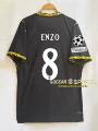 2627 chelsea away customized no. 8 star + champions league armband