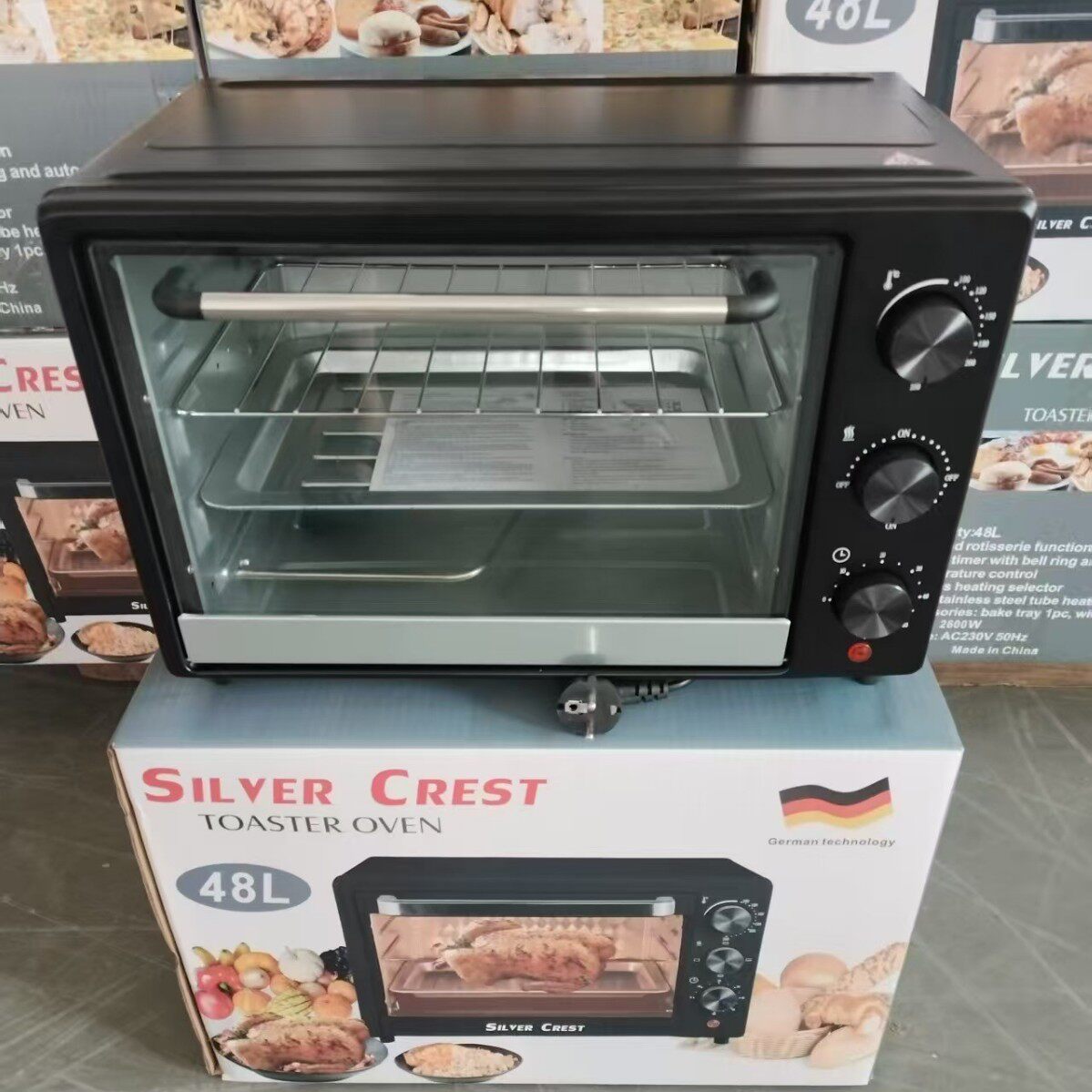 Cross-Border Foreign Trade Electrical Appliances, Timed 12L/25L/48L Ovens for Home Baking with Temperature Control, Oven Promotional Breakfast Machine
