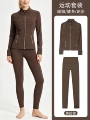 Brown Gold [Top + Capri Pants]