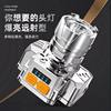Cross-border new headlamp LED strong light super bright outdoor fishing USB rechargeable miner's lamp head-mounted flashlight wholesale
