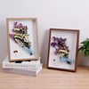 Three-dimensional hollow 5cm dried flower photo frame 68 inch blind box shell butterfly thickened handmade DIY specimen painting frame