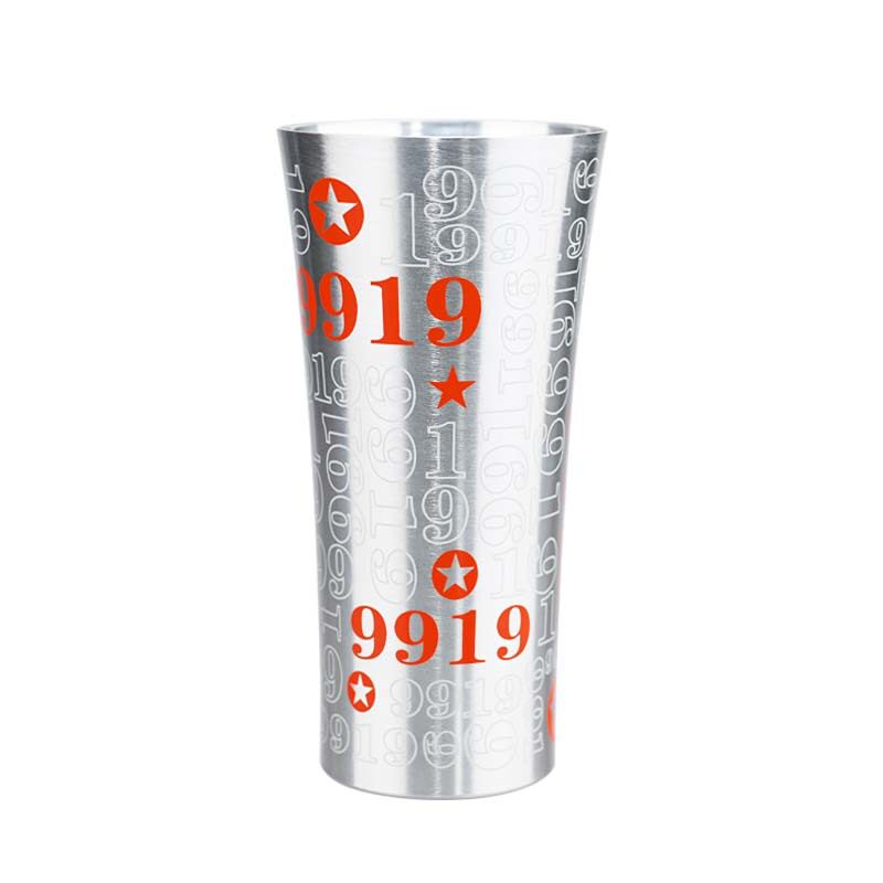 Heineken Small Man Waist Color Changing Aluminum Cup Creative Aluminum Cold Change Beer Cup High Color Value Cold Drink Juice Cup Factory Outlet