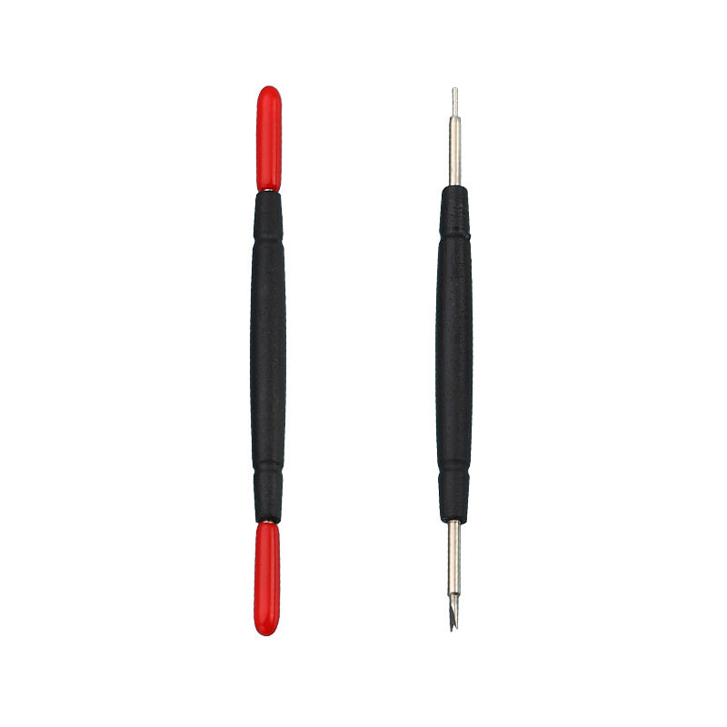 Manufacturer's Ready-Made Plastic Double-Headed Ear Picks with Protective Covers, Ear Forks, Watch Strap and Buckle Installation and Removal Tools