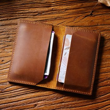 Genuine Leather Card Holder, Simple Bank Card Storage Clip, New Membership Card Holder, Creative Wallet, Card Holder, Car Line Wallet