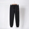 Pure cotton black pants (little red horse)