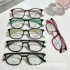 Multi-color tr frame student transparent Guofeng glasses frame ultra light frame anti-blue goggles flat lens wholesale