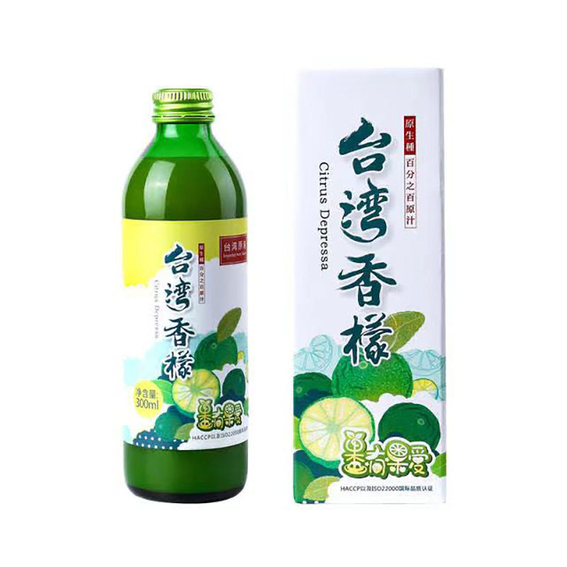 Fruit Youguo love lemon juice Taiwan fragrant juice NFC non-concentrated juice for baking fresh juice 300ml