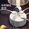 Intelligent voice control bedroom desk lamp bedside lamp plug-in desktop bedside table socket nightlight light luxury high sense