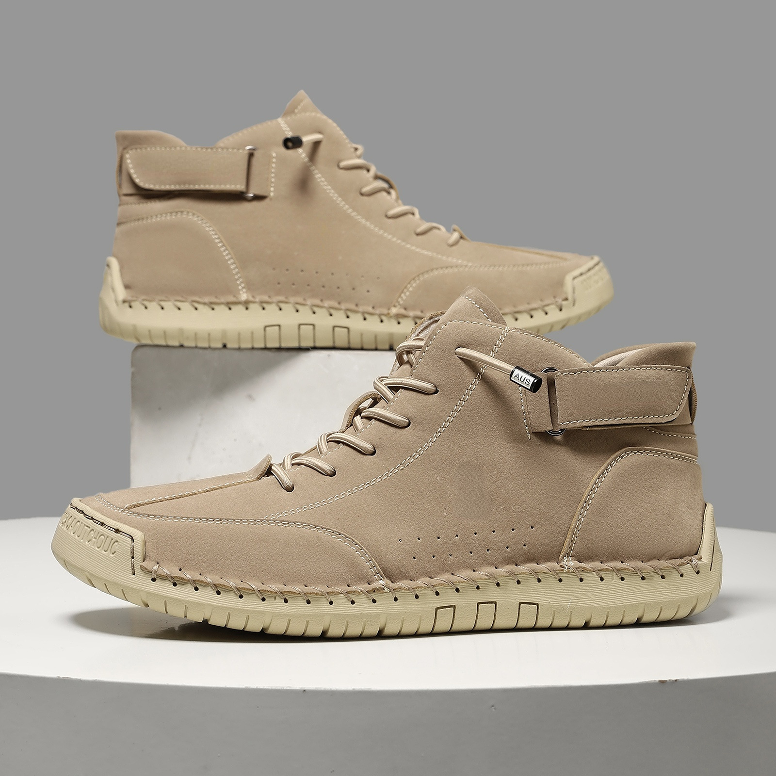 Giày Boot Cổ Thấp Nam Hàng Mùa Xuân Thu Đông