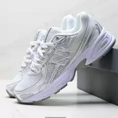 Pure Original Nb740 Jogging Shoes Leather Splicing Wear-Resistant Breathable Mesh Sports Shoes for Men and Women Casual Retro Running Shoes
