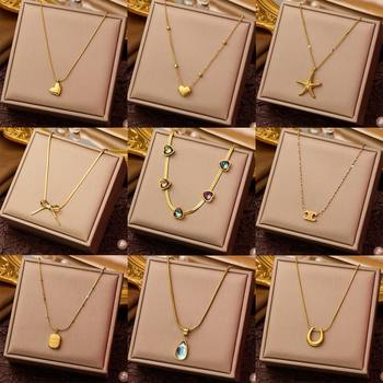 Jinhui new titanium steel necklace women's summer new clavicle chain fashion stainless steel jewelry live explosion source