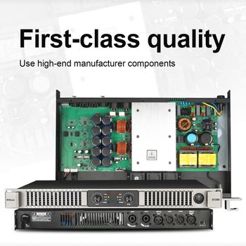 1U Digital Power Amplifier Power Amplifier Stage Performance Conference Dual-Purpose 2-Channel 1000W Digital Amplifier Dance