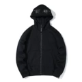 Black hooded sunglasses sweatshirt