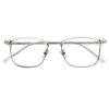 8601 Eyebrow Frame 50 Frame Wooden Glasses Frame Duqiao Myopia Glasses Frame Metal Frame Small Face Oval Frame