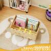 New Wooden Children's Bookshelf Floor-Standing Bookshelf Toy Storage Storage Rack Children's Room Desktop Toy Storage Basket