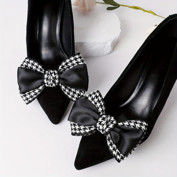 2026 Cross-Border New European and American Double Pack Hound Pattern Chic Shoe Clip Detachable Hound Pattern Shoe Clip
