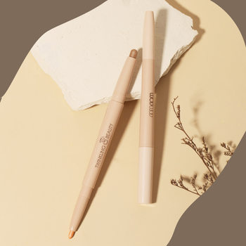 WODWOD magic Bright Pearl double head lying silkworm pen high light bright big eye girl champagne light flash color lying silkworm wholesale