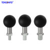 Motorcycle rearview mirror ball head bracket base extension accessories m6m8m10 mobile phone bracket 25.0 ball head screw