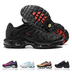European and American cross-border TN generation gradient solid color wave pattern air cushion shoes, shock-absorbing outdoor casual Korean version couple casual shoes
