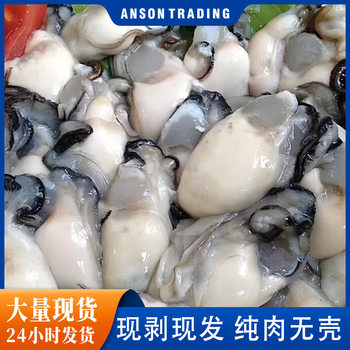 (Now Peeled and Grown) Oyster Meat·Large Seafood Aquatic Products Shelled Oyster Meat Sea Oyster Meat Shellfish No Ice No Sand