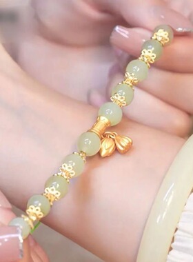 新中式两世欢手链女ins小众设计百搭diy闺蜜手串送女友手饰