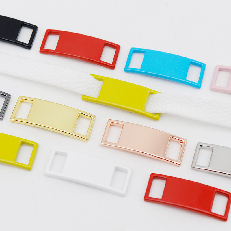 Kuro Gold Metal Shoe Buckle Square Shoe Brand Adapted to Air Force One Canvas Shoe Accessories Cross-Border Amazon Wholesale