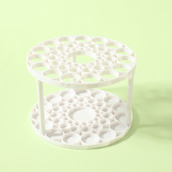 Desktop Cosmetic Rack Lipstick Cosmetic Brush Storage Dressing Table Finishing Storage Box Plastic Brush Holder Pen Holder