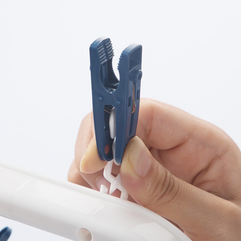 Camellia drying rack 24 clip large children's drying rack Camellia outdoor drying rack windbreaker socks rack 0710