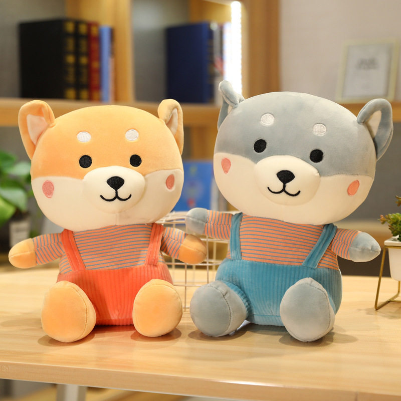 40厘米12寸大号毛绒玩具地推礼品娃娃婚礼互动公仔玩具活动定logo