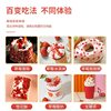 Tea Small Frozen Dried Strawberry Pieces Autumn and Winter Hot Drink Snow Top Decoration Dried Strawberry Pecan Pieces Milk Tea Special