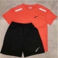 Sports quick-dry reflective swoosh set - orange