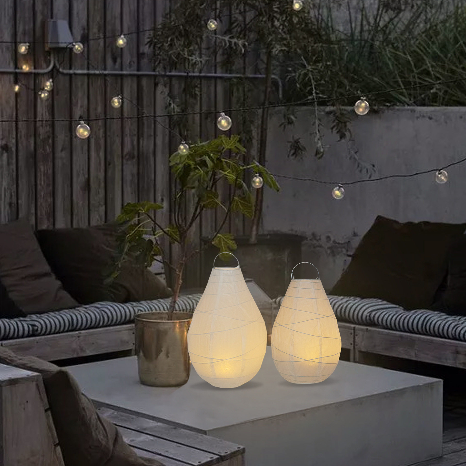 Special-Shaped Paper Lanterns, Drop-Shaped Lanterns, Scandinavian Simple Style Holiday Decorations, Paper Art Decorations, Hanging Decorations